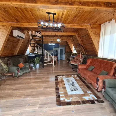 کلبه دوخوابه استخردار آبگرم نیاکان