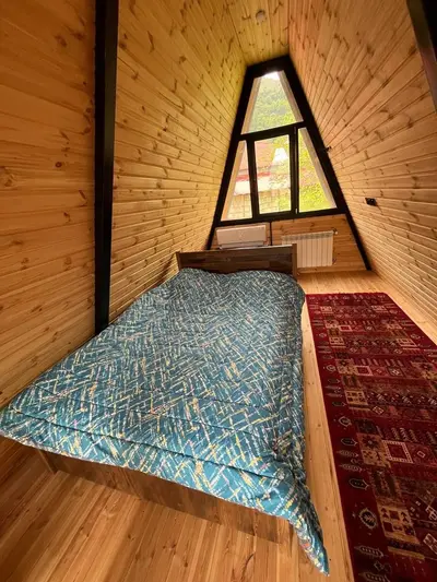 کلبه یک خوابه سوئیسی دوبلکس استخرگاه