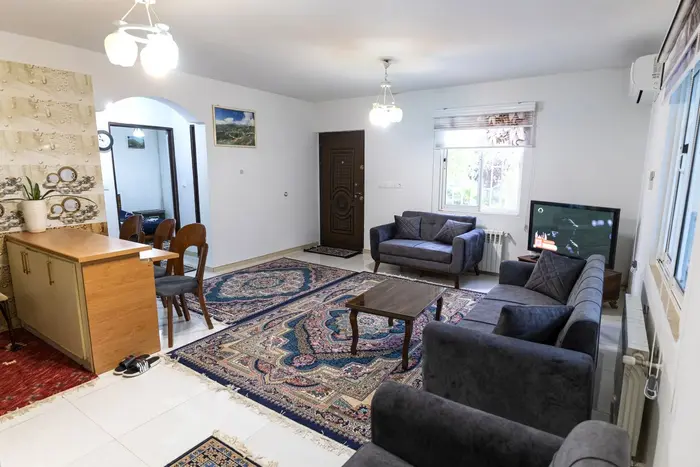 ویلا دوخوابه جنگلی استخردار آبگرم لپاسرک