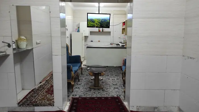 سوئیت یک خوابه گلشن 2 - نما از اتاق به پذیرایی