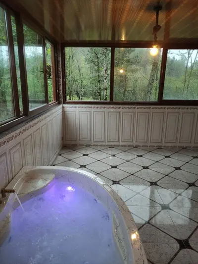 کلبه یک خوابه جنگلی باسکم