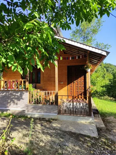 کلبه یک خوابه جنگلی باسکم