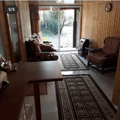 ویلا دوخوابه چوبی بومیت