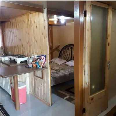 ویلا دوخوابه چوبی بومیت