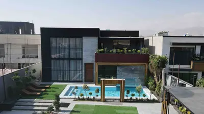 ویلا پنج خوابه استخردار آبگرم عمارت افرا