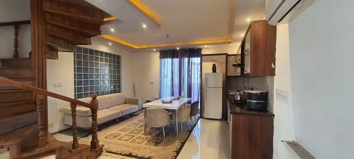 ویلا دوخوابه دوبلکس استخردار آبگرم شالیزار 11