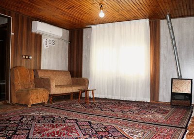 کلبه دوخوابه چوبی جنگلی شالما 1