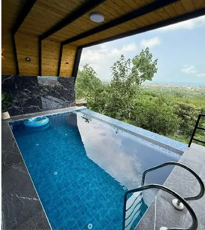 کلبه دوخوابه استخردارجنگلی افرا 1