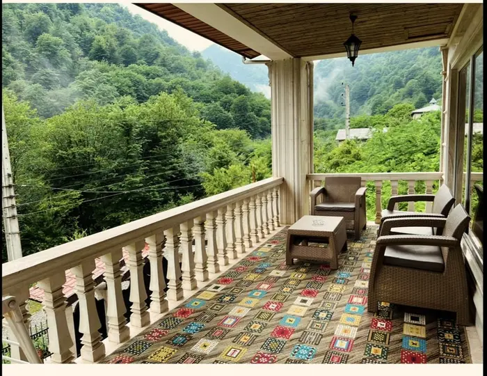 ویلا دوخوابه جنگلی رودخانه آرامش