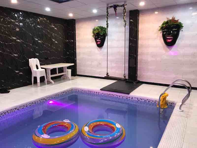 دوخوابه استخردار آبگرم آکو