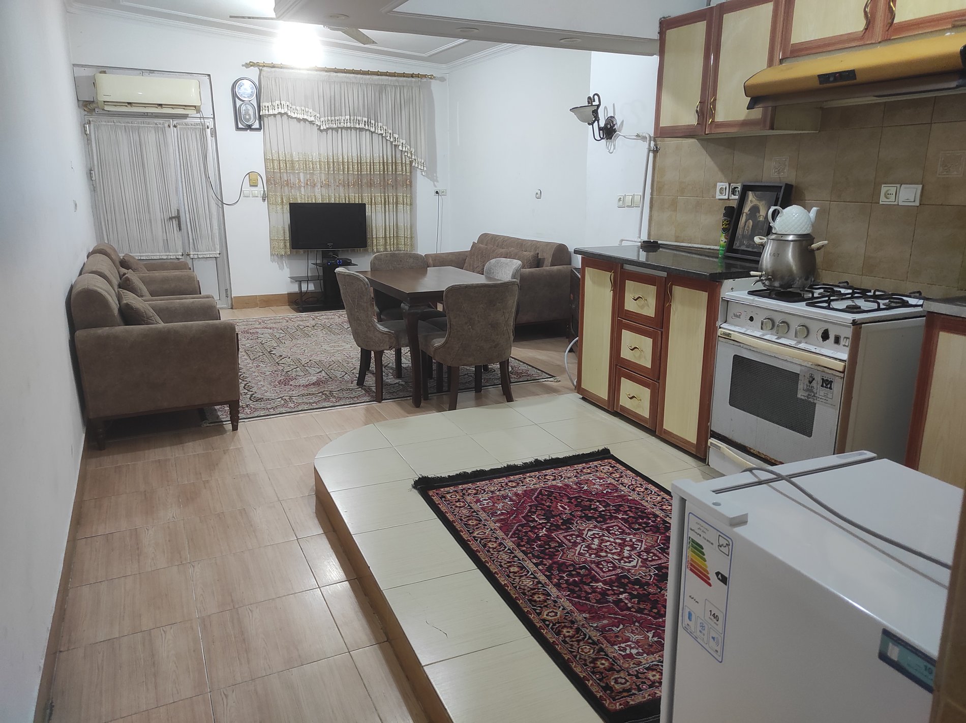 آپارتمان دوخوابه ساحلی دریانوردان