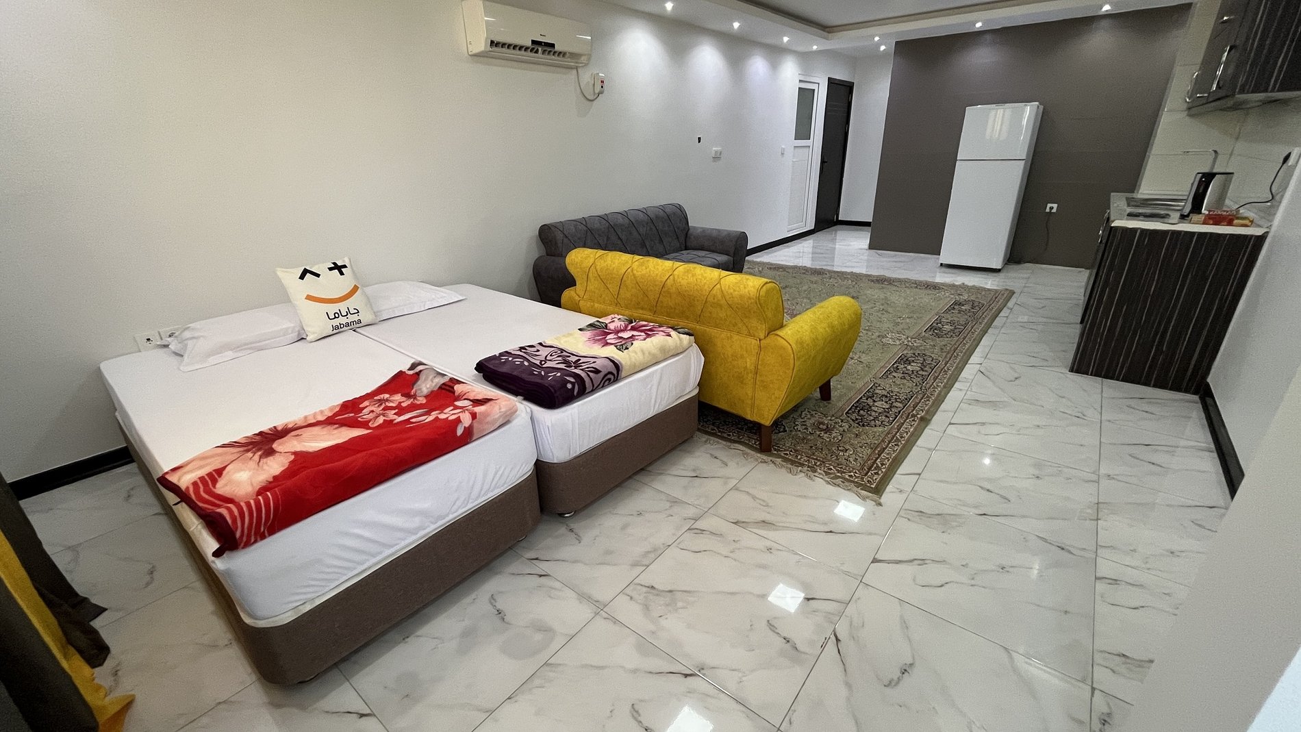 یک خوابه تاک واحد چهارتخته