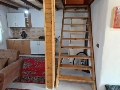 کلبه دوخوابه چوبی امیر