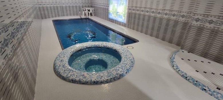 دوخوابه ساحلی استخردار آبگرم راد