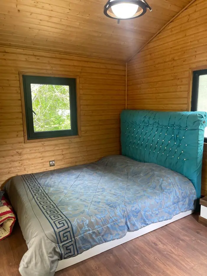 کلبه یک خوابه چوبی نوران 2