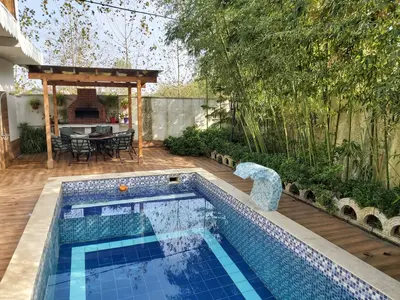 ویلا دوخوابه استخردار آبگرم کفترود