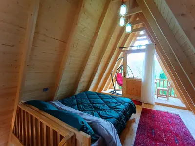 کلبه یک خوابه دوبلکس سوئیسی تینار