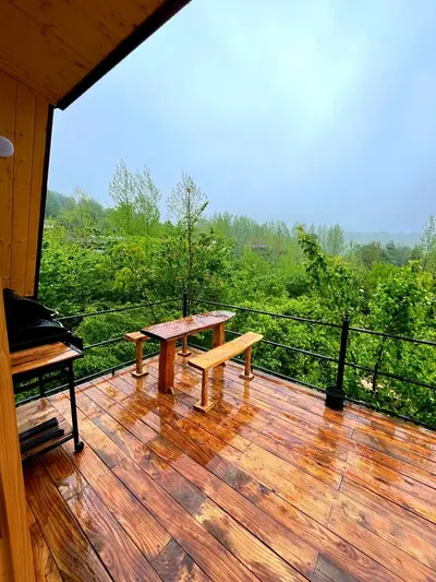 کلبه یک خوابه دوبلکس سوئیسی تینار