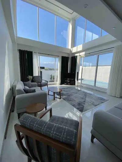 ویلا سه خوابه دوبلکس استخردار آبگرم دهکده سبز ۲