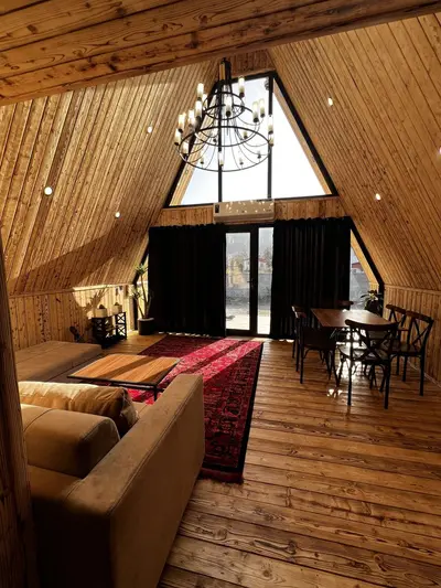 کلبه دوخوابه دوبلکس سوئیسی سروین