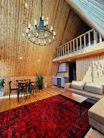 کلبه دوخوابه دوبلکس سوئیسی سروین