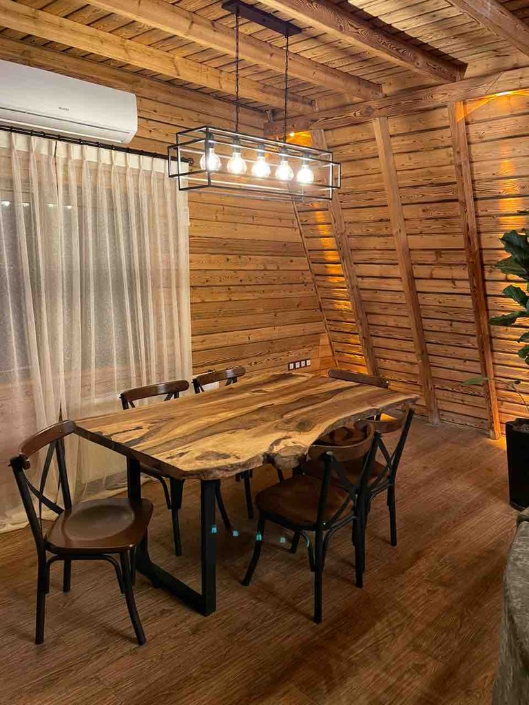 سه خوابه استخردار چوبی آتلانتیس - میزنهارخوری