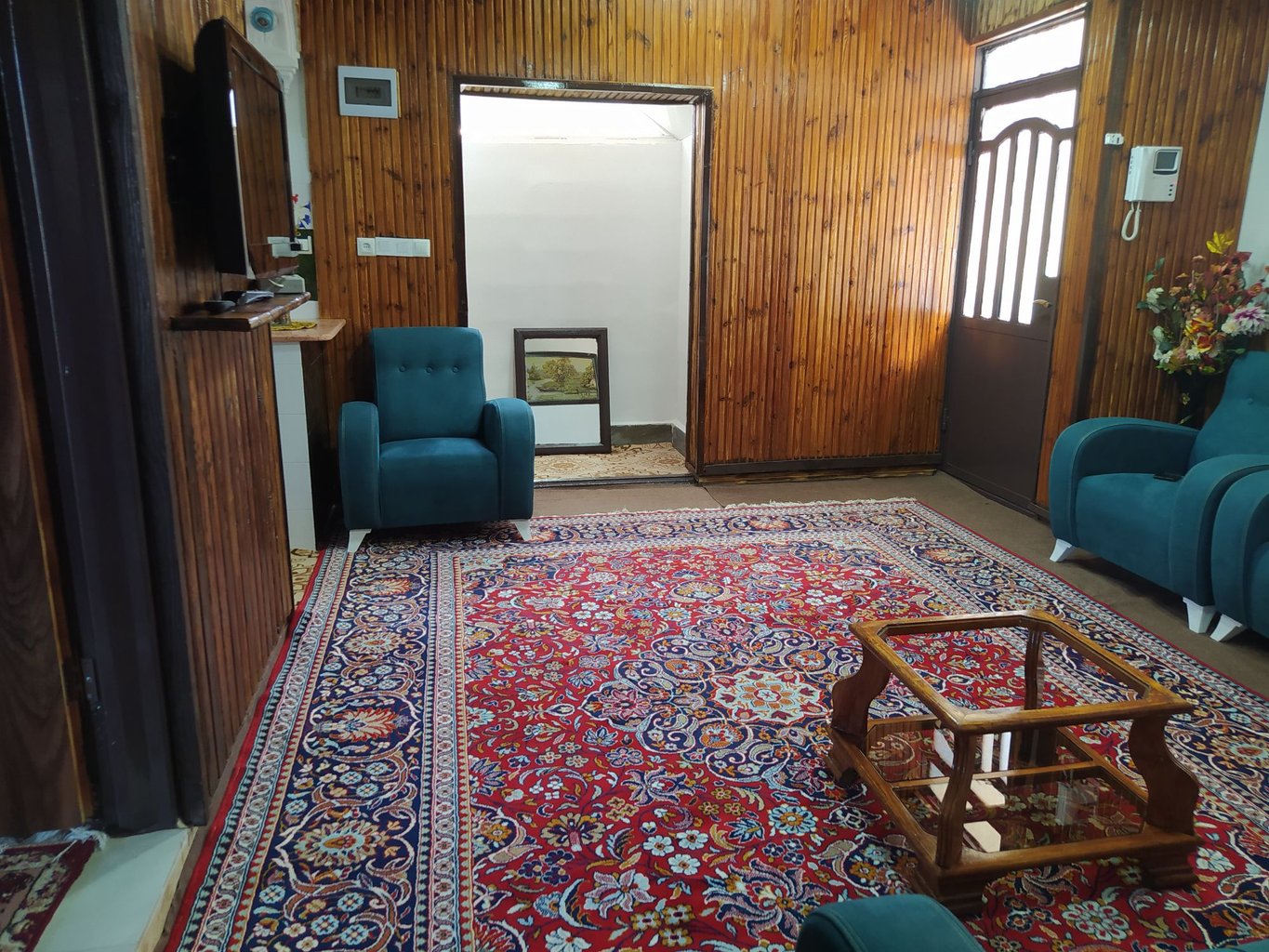 آپارتمان دوخوابه جنگلی دامان - پذیرایی