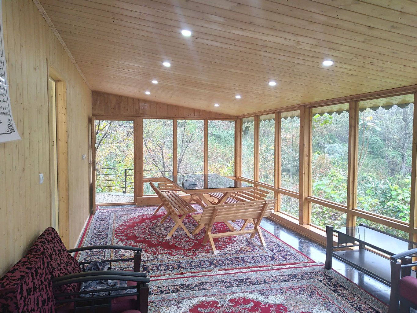 دوخوابه جنگلی باغ صفارود