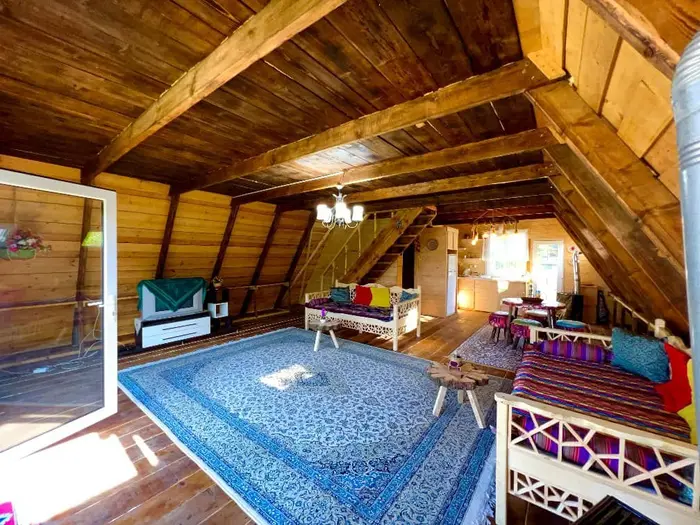 کلبه دوخوابه چوبی صبا