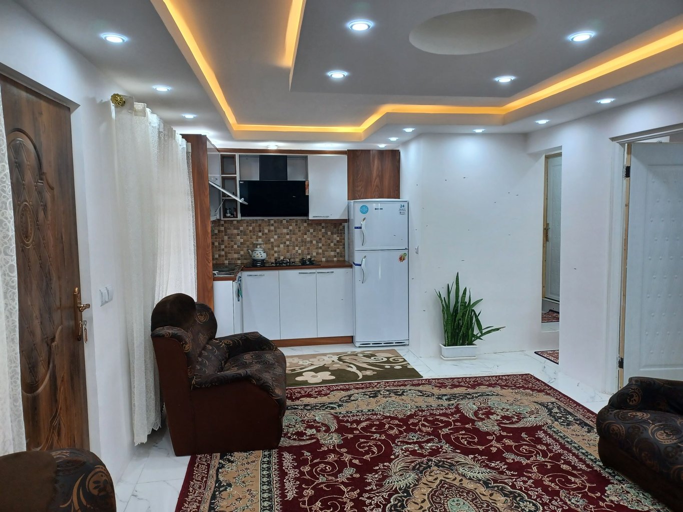 دوخوابه چوبی رودبنه