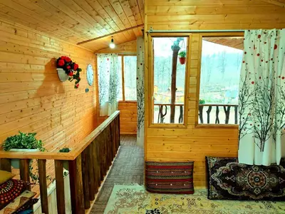 کلبه دوخوابه جنگلی زرین دشت ۱ لفور