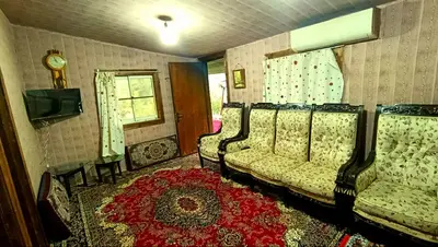 کلبه دوخوابه جنگلی چوبی زرین دشت