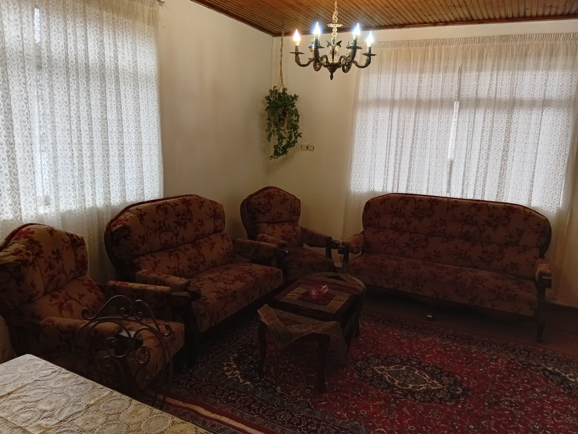 ویلا دوخوابه روستایی سنگاچینی
