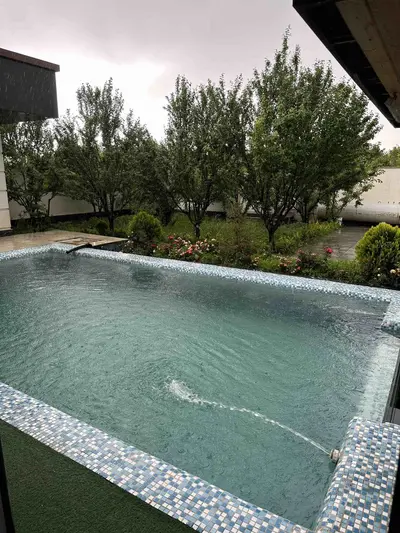 ویلا دوخوابه استخردار آبگرم مزرعه 2