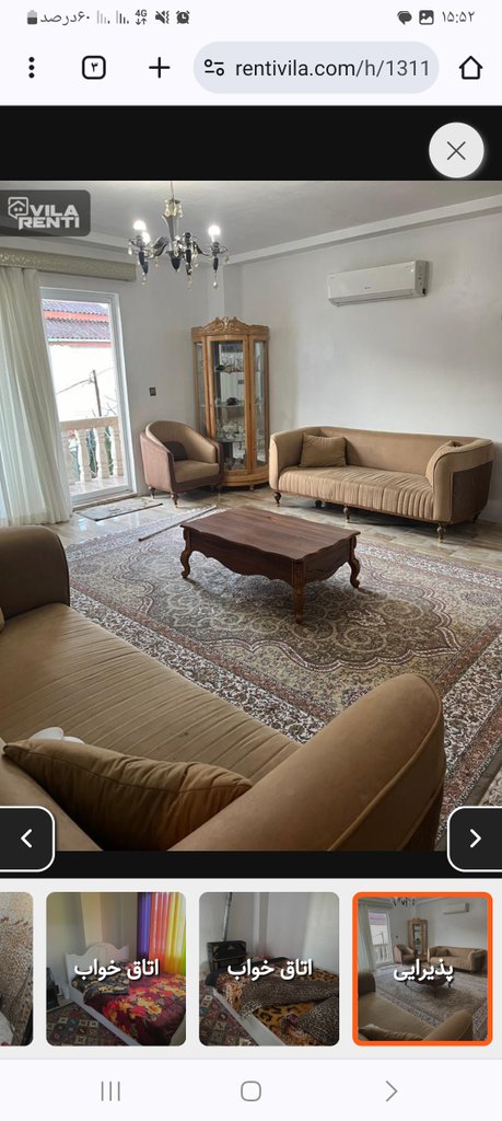 آپارتمان دوخوابه ساحلی نیاستی