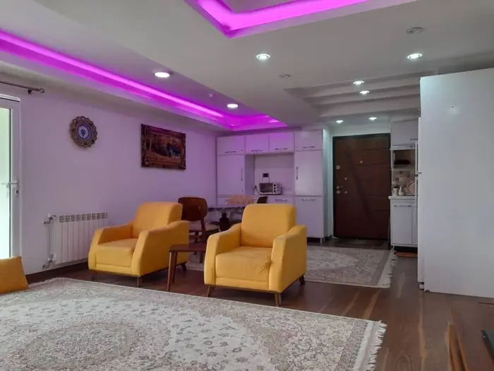 آپارتمان دوخوابه ساحلی گلشهر - سالن پذیرایی