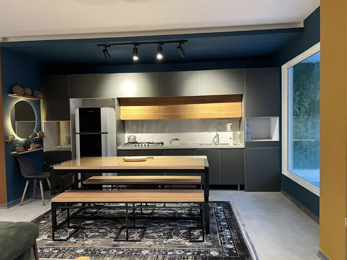 ویلا سه خوابه استخردار آبگرم امیرسالار - آشپزخانه