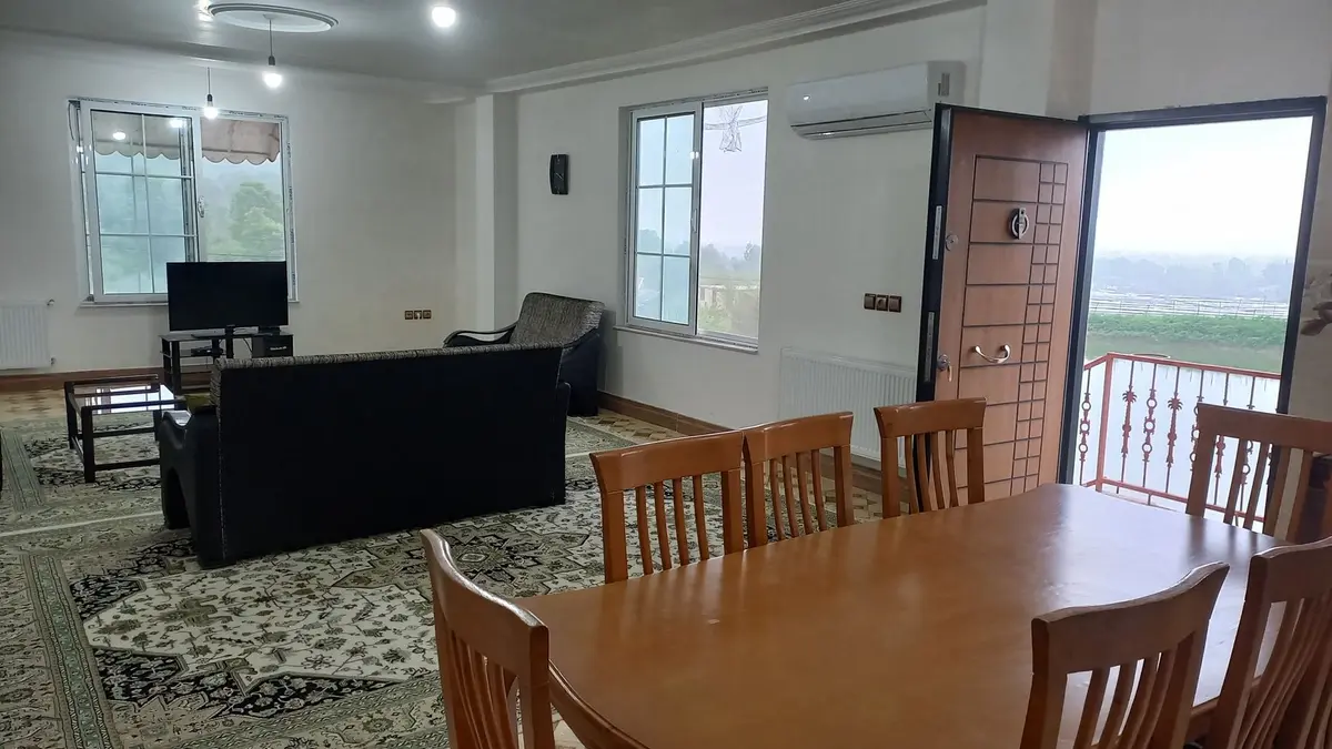 ویلا دوخوابه آیلی - پذیرایی و آشپزخانه