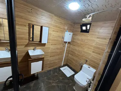 کلبه دوخوابه استخردار آبگرم کلبه رود