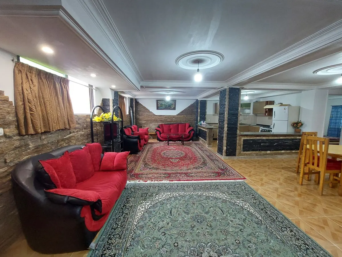 آپارتمان دوخوابه شکوه - هال و پذیرایی 