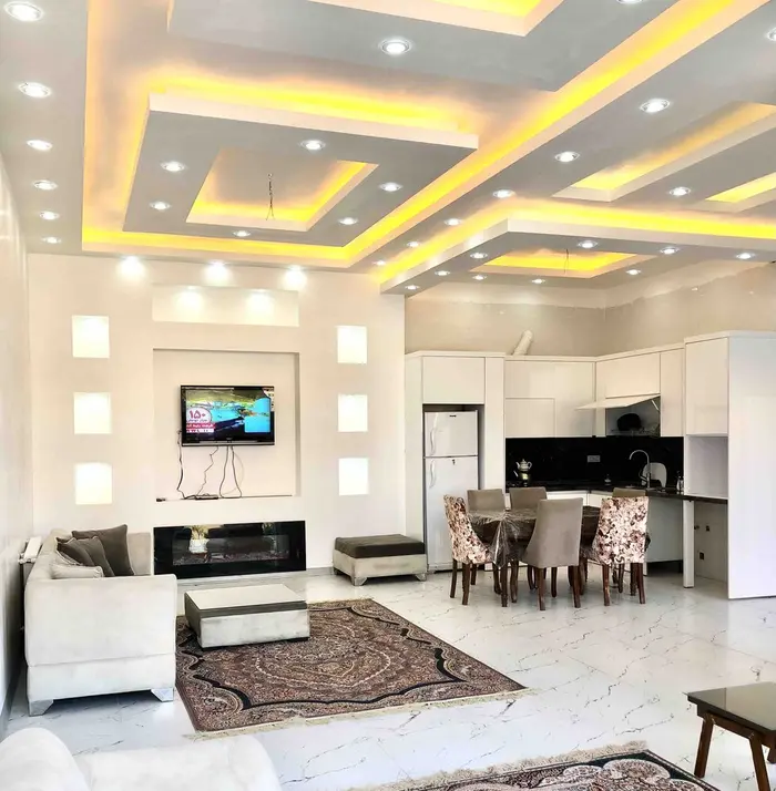 ویلا دوخوابه استخردار آبگرم کیانا 3 - پذیرایی