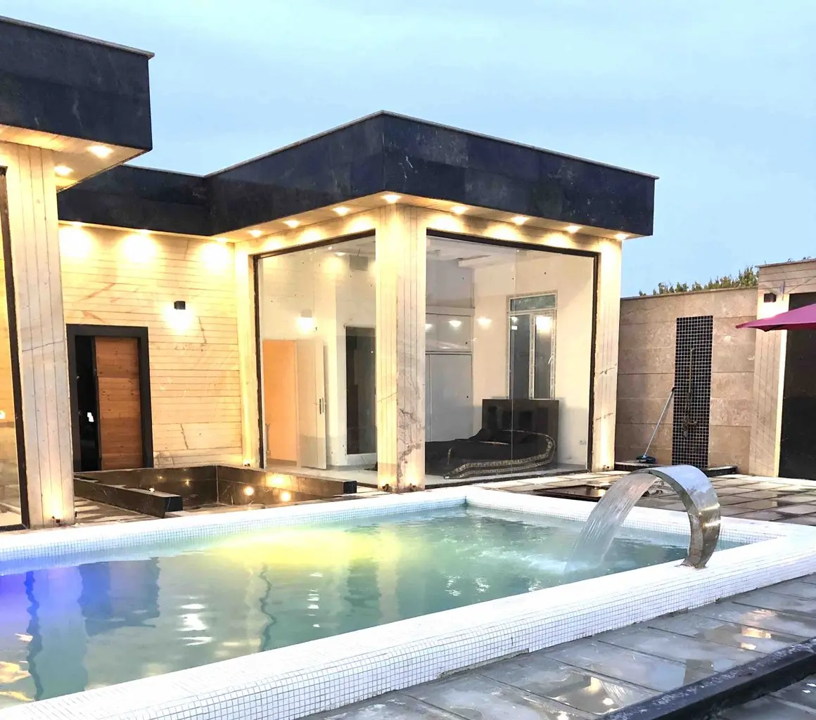 ویلا دوخوابه استخردار آبگرم کیانا 3 - نمای بیرونی ویلا