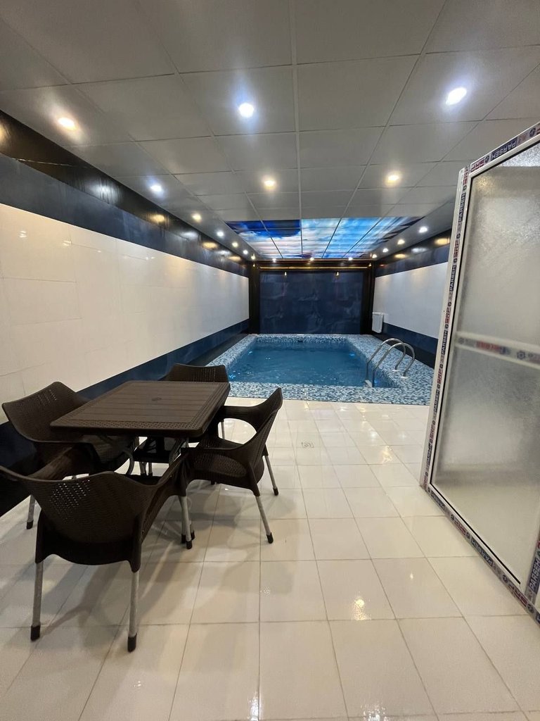 دوخوابه استخردار آبگرم گل محمدی