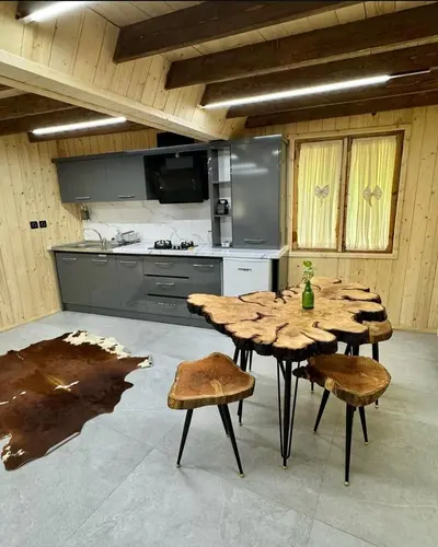 کلبه یک خوابه دوبلکس سوئیسی سنگی