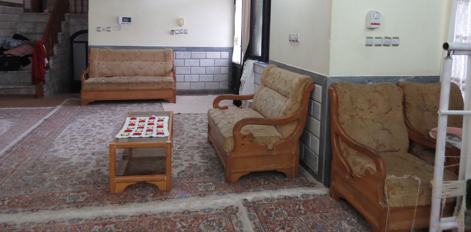 دوخوابه شمعدونی های سبز