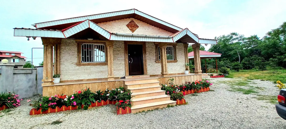 دوخوابه بهار 2 - نمای ویلا و آلیچق