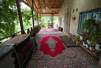 کلبه یک خوابه کاهگلی رویا