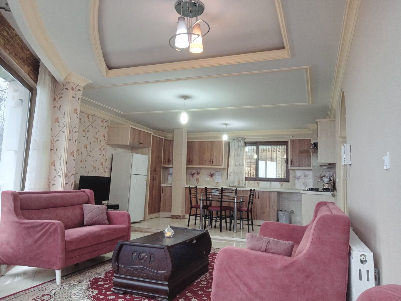 آپارتمان یک خوابه چشم انداز