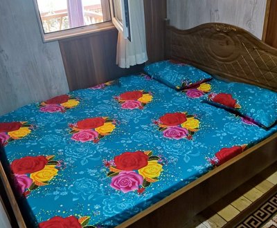 کلبه دوخوابه چوبی جنگلی شالما 1