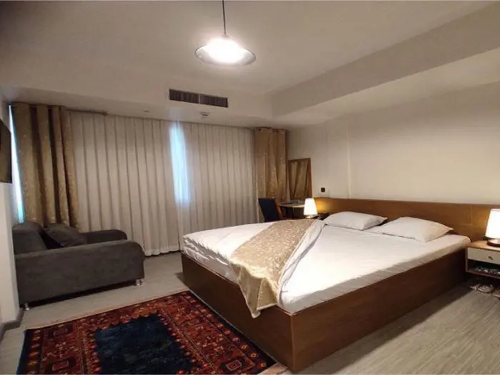 مسافرخانه شهریارنوین - واحد دوتخته کینگ کارگرجنوبی